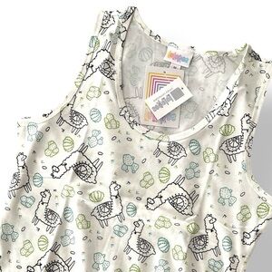 🦙Llamas NWT - HTF! LuLaRoe Llama Print Tank Top